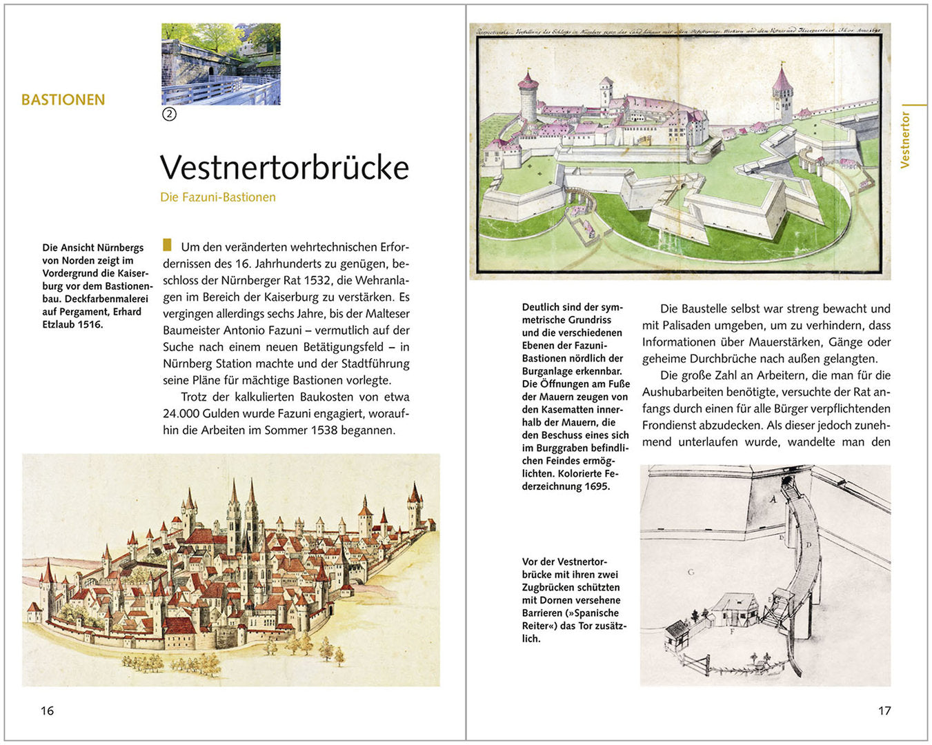 MAUERN, TÜRME UND BASTIONEN. Die Nürnberger Stadtmauer