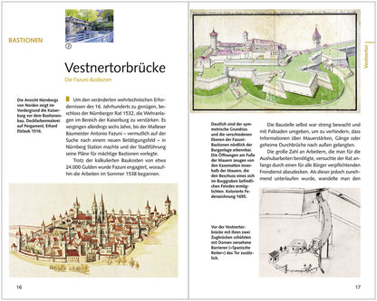 MAUERN, TÜRME UND BASTIONEN. Die Nürnberger Stadtmauer